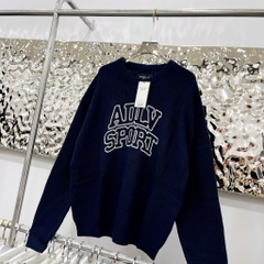 ÁO ADLV KNIT BLOCK SPORT SWEATSHIRT (NAVY)