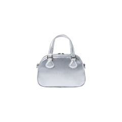 TÚI TOTE ADLV ENAMEL BOWLING GREY BẠC