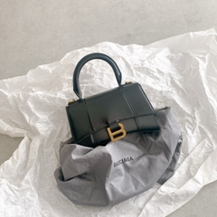 TÚI BALENCIAGA HOURGLASS XS BLACK (da trơn)