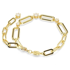 SWAROVSKI Constella bracelet (White, Gold-tone plated) - Vòng/lắc tay nối pha lê trắng - JEWELRY
