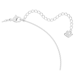 SWAROVSKI Lilia necklace (Butterfly, White, Rhodium plated) - Dây cổ, dây chuyền hoạ tiết bướm - JEWELRY NECKLACE