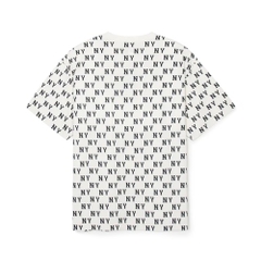ÁO MLB MONOGRAM NEWYORK NY WHITE T-SHIRT