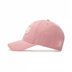 Mũ MLB Varsity Cultive Bookle Logo Unstructured Ball Cap New York Yankees Pink - Mũ lưỡi trai, nón kết màu hồng