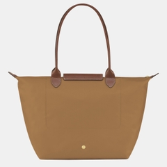 LARGE SIZE - TÚI LONGCHAMP LE PLIAGE GREEN L TOTE BAG - FAWN - Túi xách màu xám nâu vàng
