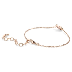 SWAROVSKI Swan bracelet (Mixed cuts, Swan, White, 18K rose gold finish) - Vòng/lắc tay, pha lê trắng, thiên nga - JEWELRY BRACELET