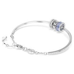 SWAROVSKI Connexus bracelet (Mixed cuts, `Love is around`, Blue, Rhodium) - Vòng, lắc tay, vòng tròn đính pha lê xanh, trắng - JEWELRY BRACELET