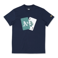 ÁO THUN NEW ERA PLAY CARD NAVY T-SHIRT