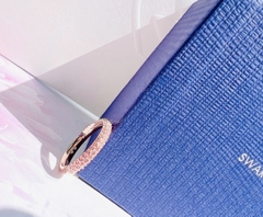 SWAROVSKI Stone ring (Pink, Rose gold-tone plated) - RINGS - Nhẫn kiểu đá pha lê hồng - SWAROVSKI JEWELRY