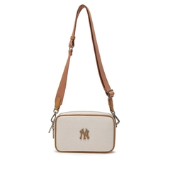 MLB MONOGRAM CROSS BAG BEIGE (19x11,5cm)