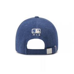 Mũ MLB Varsity Cultive Lettering Denim Unstructured Ball Cap New York Yankees - Mũ lưỡi trai, nón kết màu xanh denim