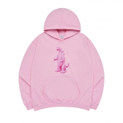 ÁO ADLV DIN2LS Creature Hoodie Pink (mặt sau trơn)