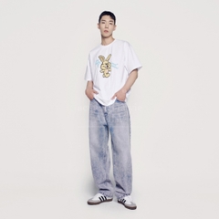 ÁO THUN ADLV MY NAME IS FUZZY RABBIT T-SHIRT WHITE - TRẮNG