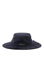MŨ JACQUEMUS LE BOB ARTICHAUT OFF WHITE - LES CLASSIQUES - BUCKET HAT - MŨ VÀNH TRÒN MÀU TRẮNG KEM