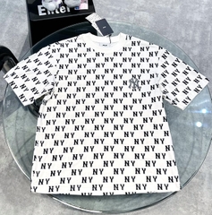 ÁO MLB MONOGRAM NEWYORK NY WHITE T-SHIRT