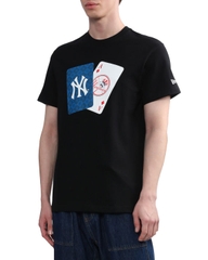 ÁO THUN NEW ERA PLAY CARD BLACK T-SHIRT