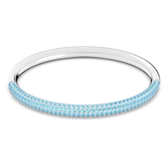 SWAROVSKI Dextera bangle (Blue, Stainless Steel) - Vòng/lắc tay pha lê xanh - JEWELRY BRACELET