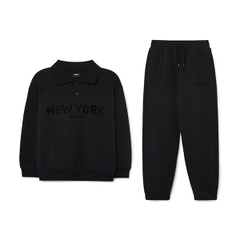 BỘ QUẦN ÁO MLB POLO SWEATSHIRT SET