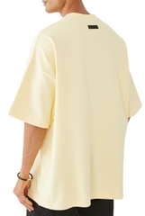 ÁO ESSENTIALS FEAR OF GOD HEAVY CREWNECK TEE YELLOW