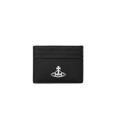 CHÍNH HÃNG - VIVIENNE WESTWOOD ORB CARD HOLDER BLACK - Ví đựng thẻ, màu đen