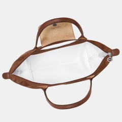 MEDIUM SIZE - TÚI LONGCHAMP LE PLIAGE GREEN M TOTE BAG - COGNAC - Túi xách, đeo vai màu nâu đậm ánh cam