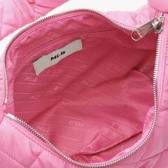 Túi MLB Quilted Hobo Bag Medium Cleveland Guardians Pink (30x22,8x11cm) - Túi xách, đeo vai màu hồng
