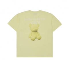 ÁO ADLV FUZZY BEAR T-SHIRT YELLOW - GẤU VÀNG