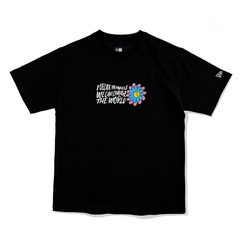 Áo New Era SUN FLOWER T-Shirt BLACK Đen