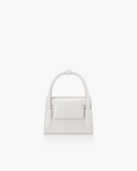 FIND KAPOOR MARTY BAG 18 (18x12x7cm) CRINKLED - IVORY - Túi đeo chéo, quai xách, màu trắ