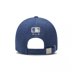 Mũ MLB Varsity Cultive Lettering Denim Unstructured Ball Cap Dodgers - Mũ lưỡi trai, nón kết màu xanh denim
