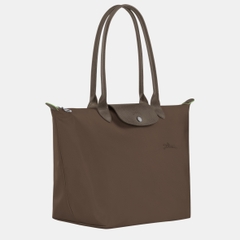 LARGE SIZE - TÚI LONGCHAMP LE PLIAGE GREEN L TOTE BAG - TERRA - Túi xách màu nâu đất
