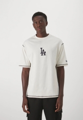Áo New Era LA Dodgers World Series Oversized T-Shirt  White Trắng