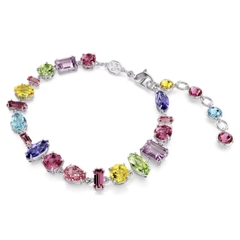 SWAROVSKI Gema bracelet (Mixed cuts, Multicolored, Rhodium plated) - Vòng/lắc tay SWAROVSKI - JEWELRY