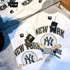 ÁO NEW ERA BRONX BOMBERS WHITE T-SHIRT