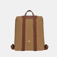 LONGCHAMP LE PLIAGE ORIGINAL M BACKPACK Fawn - Recycled Canvas - Balo, cặp xách màu nâu vàng