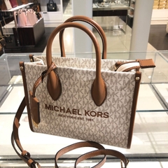 Túi MK Michael Kors Mirella Small Crossbody Tote Bag Vanilla