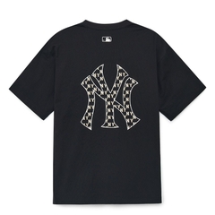 Áo Thun MLB Classic Monogram Big Logo NY T-Shirts 3ATSM0233-50BKS