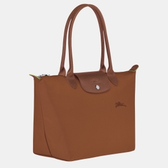 MEDIUM SIZE - TÚI LONGCHAMP LE PLIAGE GREEN M TOTE BAG - COGNAC - Túi xách, đeo vai màu nâu đậm ánh cam