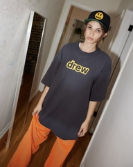 DREW HOUSE Secret SS Tee Faded Black T-Shirt - Áo thun cổ tròn tay lỡ màu đen