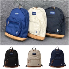 WHOAU Steve Bear Calstate Backpack Beige/Black/Navy - Balo, cặp màu be/đen/xanh