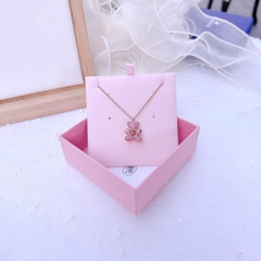 SWAROVSKI Teddy pendant (Bear, Pink, Rose gold-tone plated) - Dây cổ, dây chuyền SWAROVSKI - JEWELRY NECKLACE