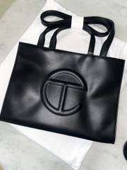 TÚI TELFAR BLACK BAG - MEDIUM M SIZE (38x28x13cm) - TÚI ĐEO CHÉO TELFAR MÀU ĐEN