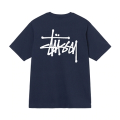 ÁO THUN STUSSY BASIC NAVY T-SHIRT