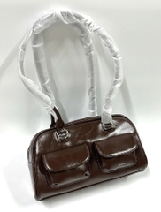 STAND OIL CHUBBY BAG - MARRON - Túi xách, đeo vai màu nâu