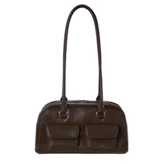 STAND OIL CHUBBY BAG - MARRON - Túi xách, đeo vai màu nâu