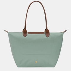 CHÍNH HÃNG - LARGE SIZE - TÚI LONGCHAMP LE PLIAGE ORIGINAL L TOTE BAG - CELADON - Túi xách màu xanh lá, xanh ngọc