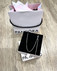 PANDORA Curb Chain Necklace (Sterling Silver) - Dây cổ, chuyền bạc 925, có chốt rút, tuỳ ý điều chỉnh kích cỡ (maximum 60cm) - JEWELRY NECKLACE
