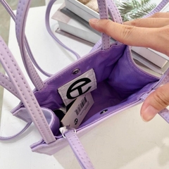 TÚI ĐEO CHÉO LAVENDER TELFAR MÀU TÍM NHẠT