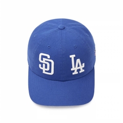 MLB League Logo Unstructured Ball Cap LA Blue - Mũ lưỡi trai, nón kết màu xanh