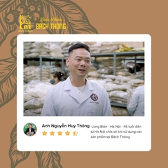 Anh Nguyễn Huy Thông 45 tuổi đến từ Hà Nội chia sẻ khi sử dụng các sản phẩm tại Bách Thông