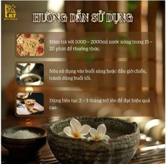 Bách Thông dưỡng sinh trà Hộp 10 gói x 8g túi lọc